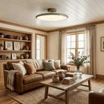 Drift Adjustable Ceiling Light – Modern LED Flush Mount for Living Room & Bedroom