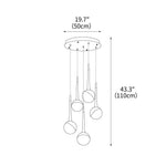 droplet-chandelier