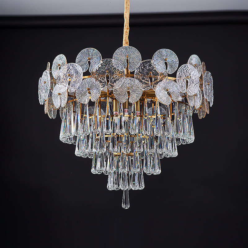 droplet-copper-chandelier