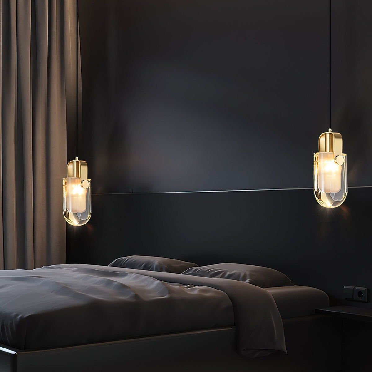 Droplet Crystal Pendant Lamp