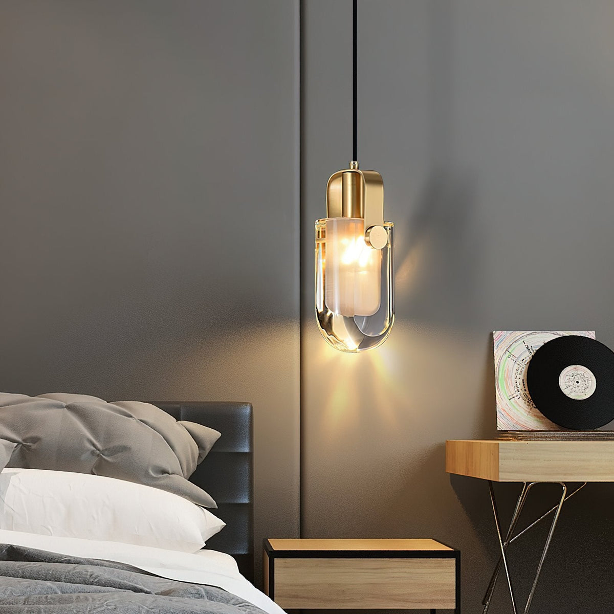 Droplet Crystal Pendant Lamp