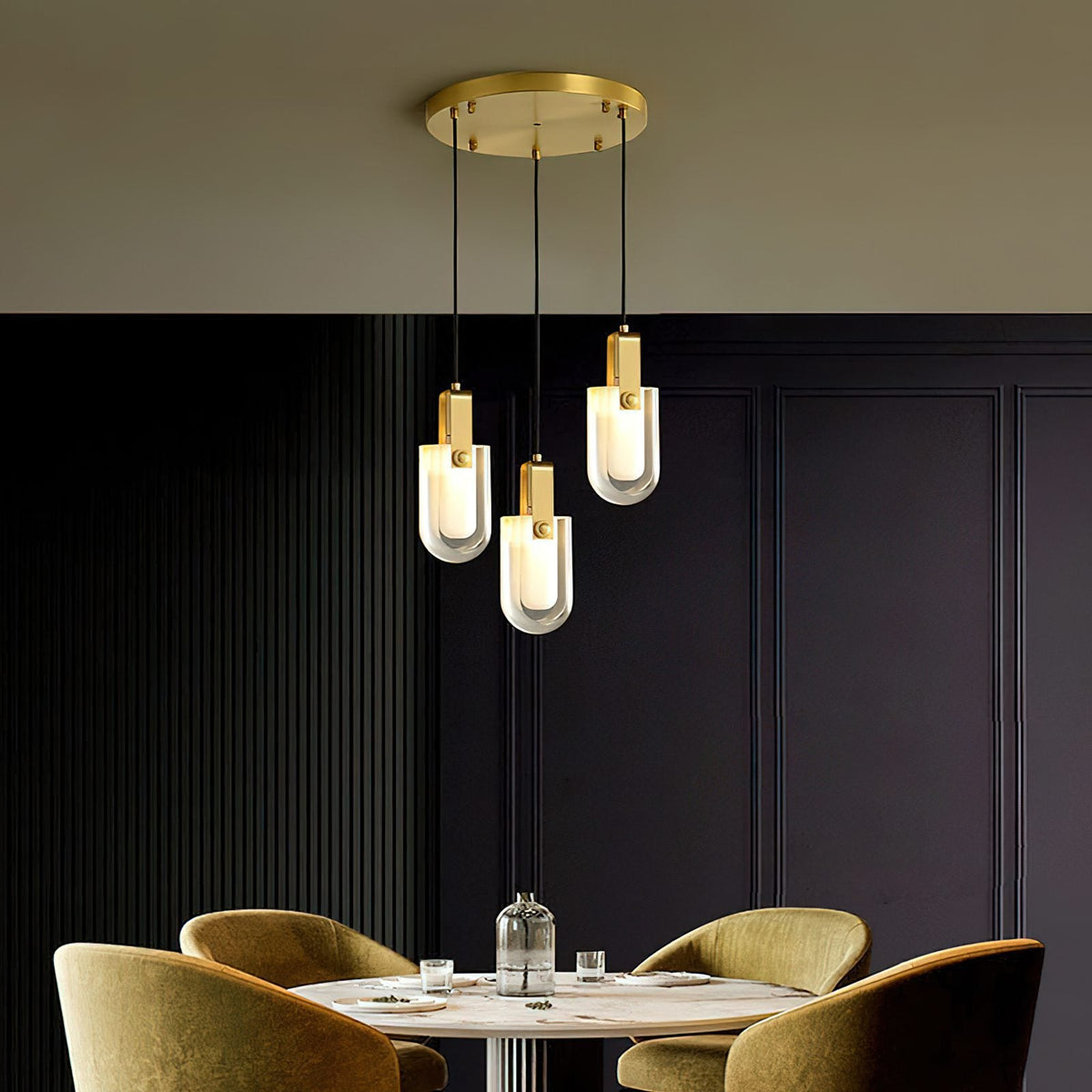 Droplet Crystal Pendant Lamp