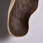 Dualis Rootlight Wall Sconce – Sculptural Walnut Wood & Opal Glass