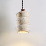 Dune Pebble Travertine Pendant Light – Natural Stone Sculptural Hanging Lamp