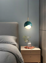 Blue Drop Pendant Light