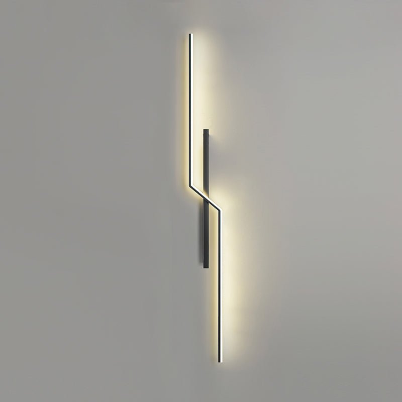 Echelon Wall Light – Modern Linear LED Sconce for Bedroom and Living Room