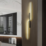 Echelon Wall Light – Modern Linear LED Sconce for Bedroom and Living Room