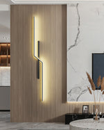 Echelon Wall Light – Modern Linear LED Sconce for Bedroom and Living Room
