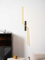 Echelon Wall Light – Modern Linear LED Sconce for Bedroom and Living Room