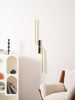 Echelon Wall Light – Modern Linear LED Sconce for Bedroom and Living Room