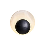 Eclipse Shell Wall Sconce in Black Travertine with LED