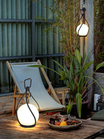 Eclisse Orb Lantern Rechargeable Table Lamp