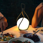 Eclisse Orb Lantern Rechargeable Table Lamp