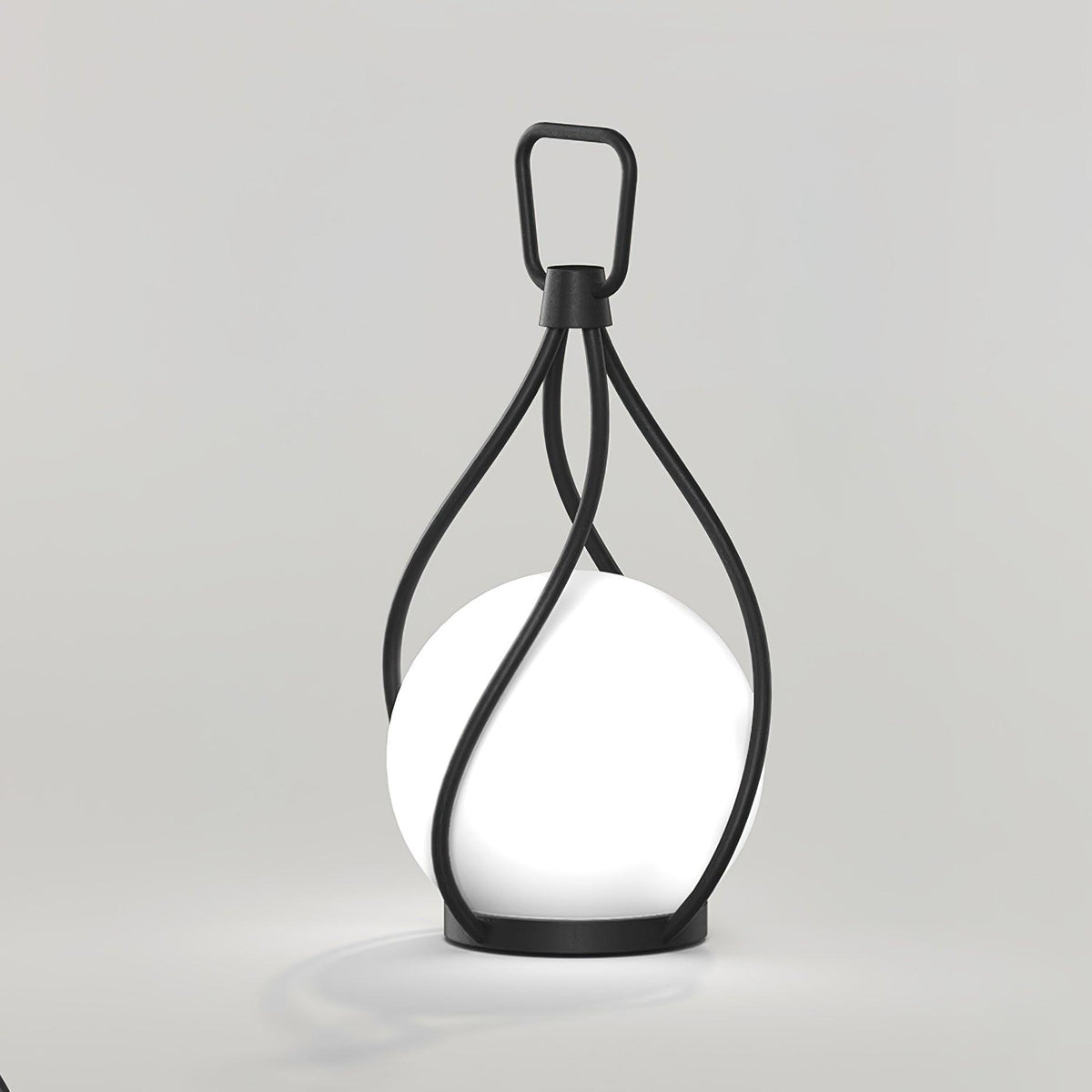 Eclisse Orb Lantern Rechargeable Table Lamp