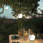 Eclisse Orb Lantern Rechargeable Table Lamp
