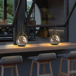 Eclisse Orb Lantern Rechargeable Table Lamp