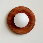 Eclora Wall Sconce in Natural Stone | Modern Designer Wall Light
