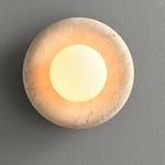 Eclora Wall Sconce in Natural Stone | Modern Designer Wall Light