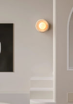 Eclora Wall Sconce in Natural Stone | Modern Designer Wall Light