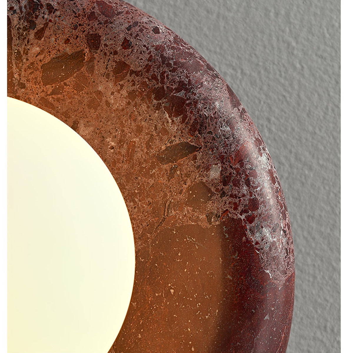 Eclora Wall Sconce in Natural Stone | Modern Designer Wall Light