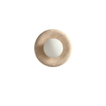 Eclora Wall Sconce in Natural Stone | Modern Designer Wall Light