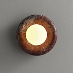 Eclora Wall Sconce in Natural Stone | Modern Designer Wall Light