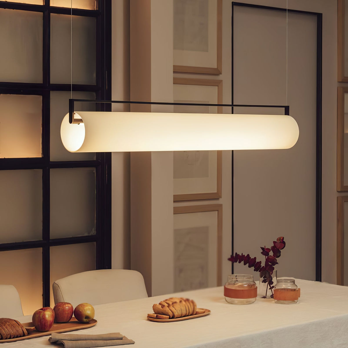 Edge Linear LED Pendant Light – Modern Architectural Illumination