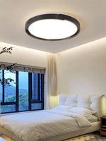 Edge Minimalist LED Ceiling Light – Modern Flush Mount for Living Room & Bedroom