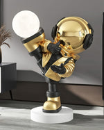 Effort Astronaut Built In Battery Floor Lamp