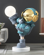 Effort Astronaut Built In Battery Floor Lamp