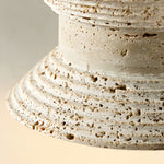 Eira Travertine Pendant Light – Sculptural Natural Stone Hanging Lamp