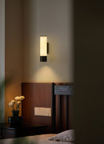 Elara Alabaster Wall Sconce with Integrated LED