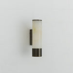 Elara Alabaster Wall Sconce with Integrated LED