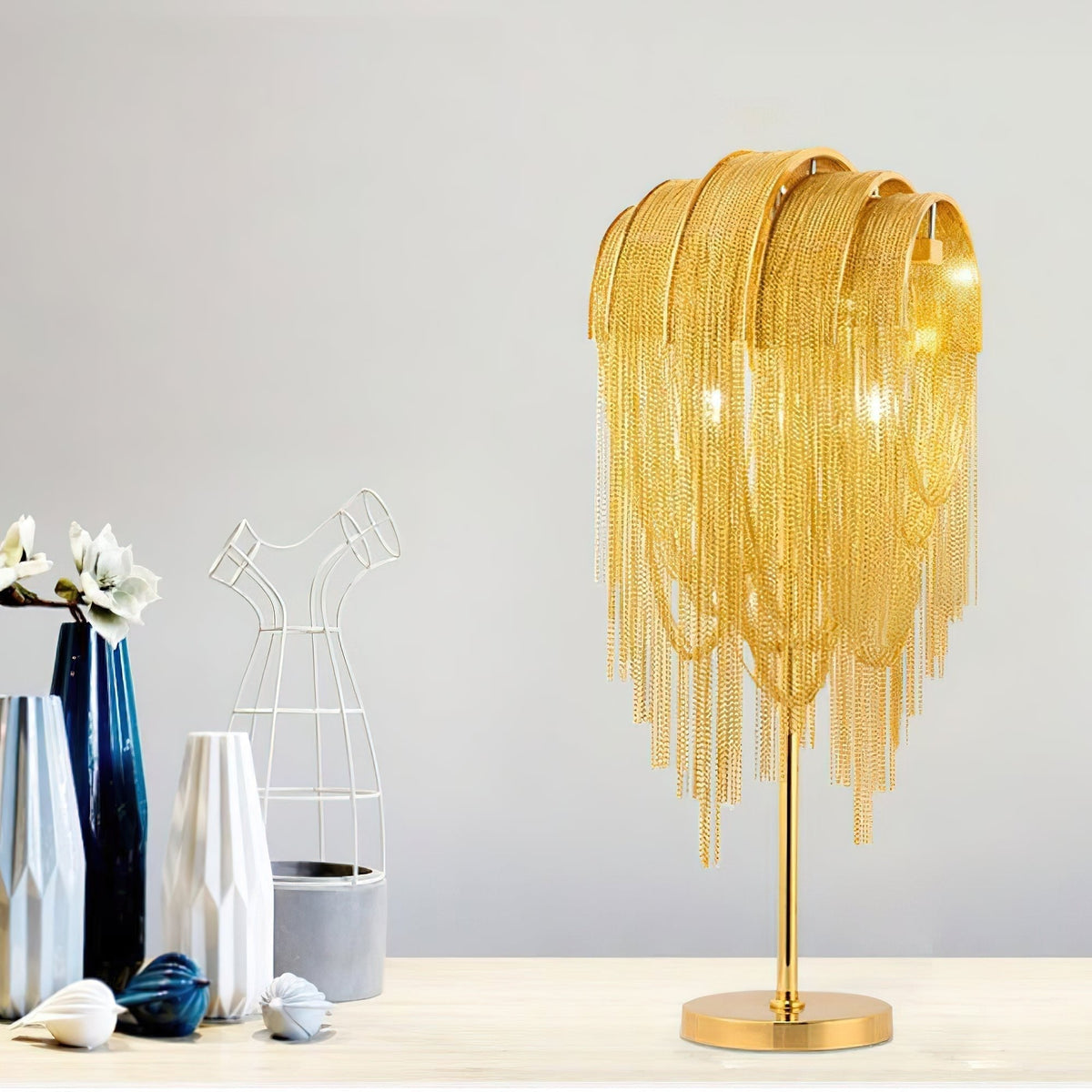 Elara Tassel Table Lamp