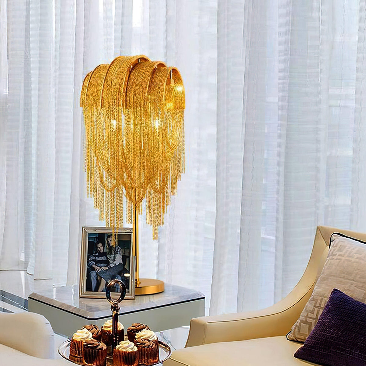 Elara Tassel Table Lamp