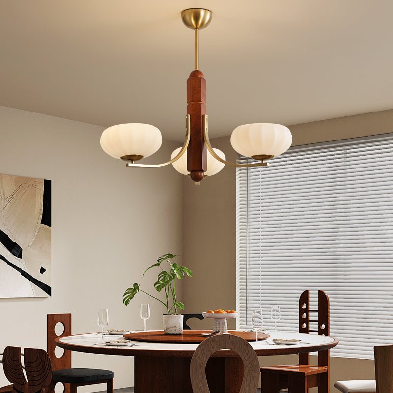 Eldric Modern Glass Chandelier for Dining Room and Living Room
