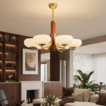 Eldric Modern Glass Chandelier for Dining Room and Living Room