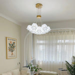 Floral Petal Pendant Light – Modern Gold Designer Hanging Lamp for Dining Room & Bedroom