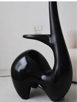 Elero Sculptural Floor Lamp – Modern Art Deco Lighting for Living Spaces
