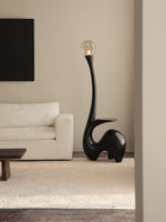 Elero Sculptural Floor Lamp – Modern Art Deco Lighting for Living Spaces