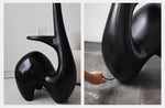 Elero Sculptural Floor Lamp – Modern Art Deco Lighting for Living Spaces