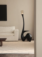 Elero Sculptural Floor Lamp – Modern Art Deco Lighting for Living Spaces