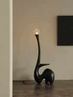 Elero Sculptural Floor Lamp – Modern Art Deco Lighting for Living Spaces