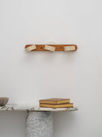 Travertine Duo Wall Sconce — Natural Stone LED Wall Light