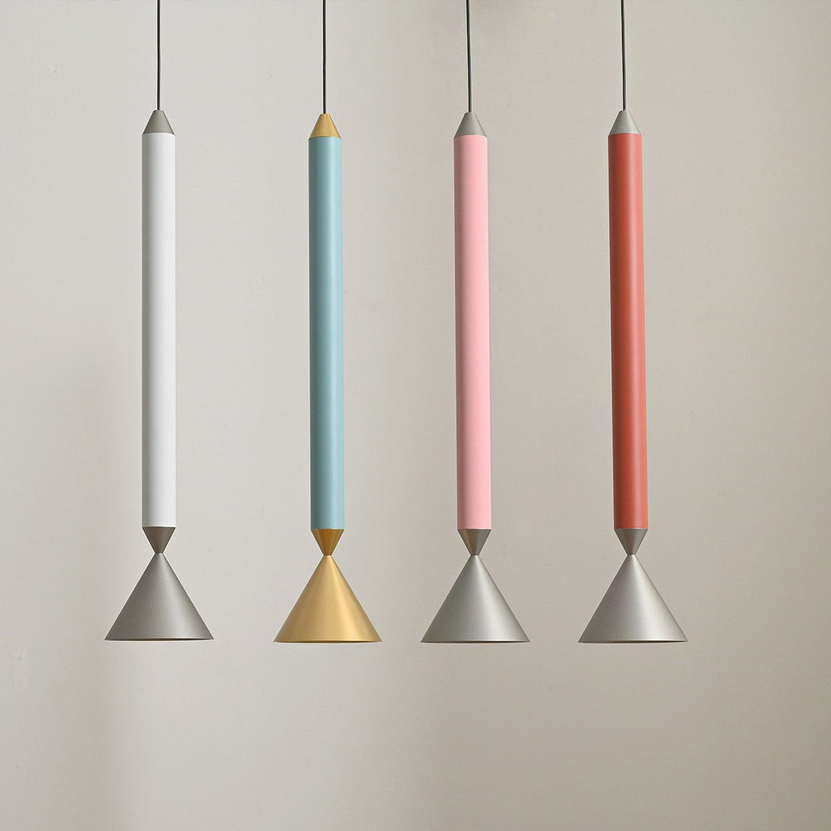 Elio Pencil Pendant Light – Modern Minimalist LED Ceiling Lamp