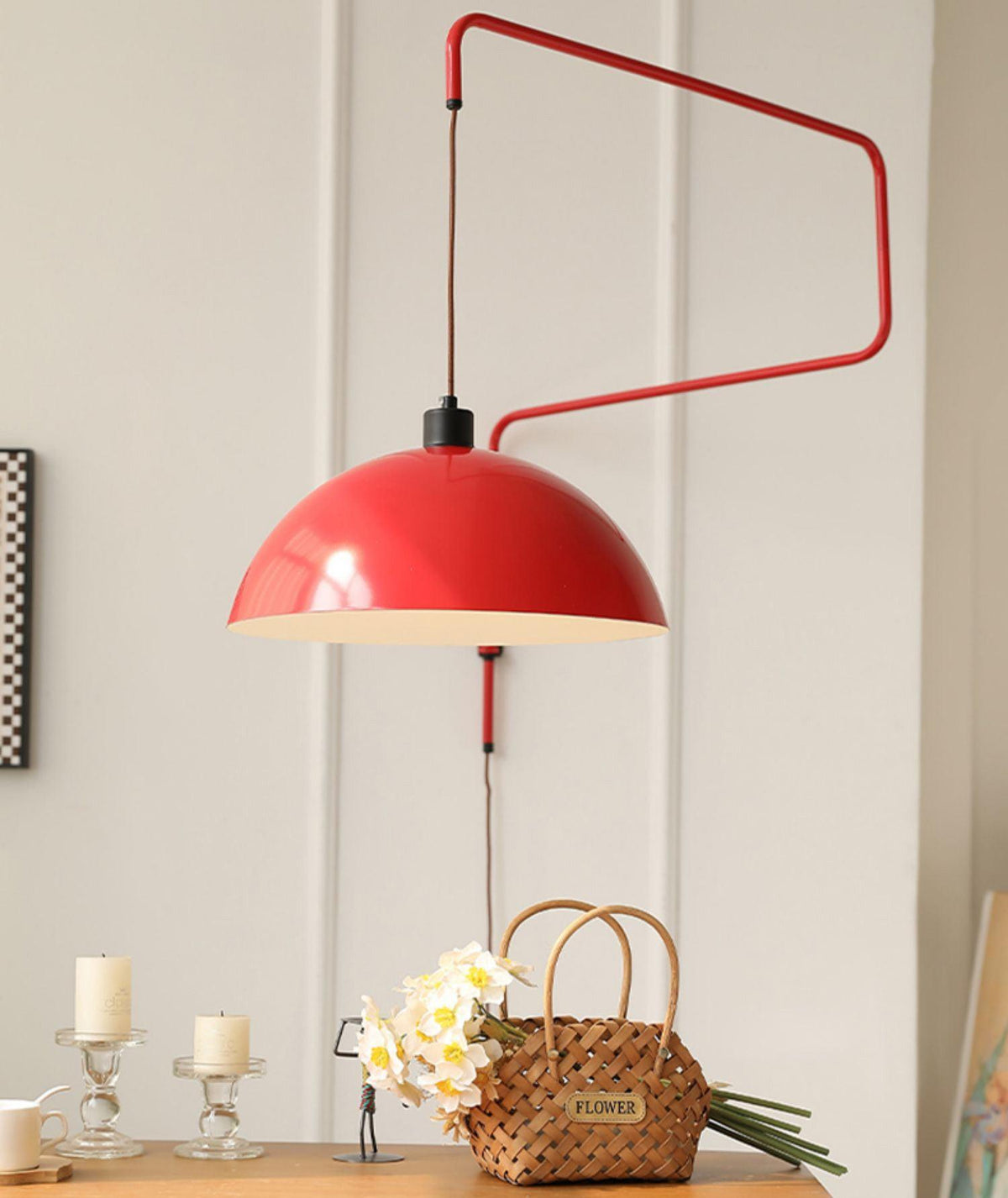 Elio Plug Inwall Lamp