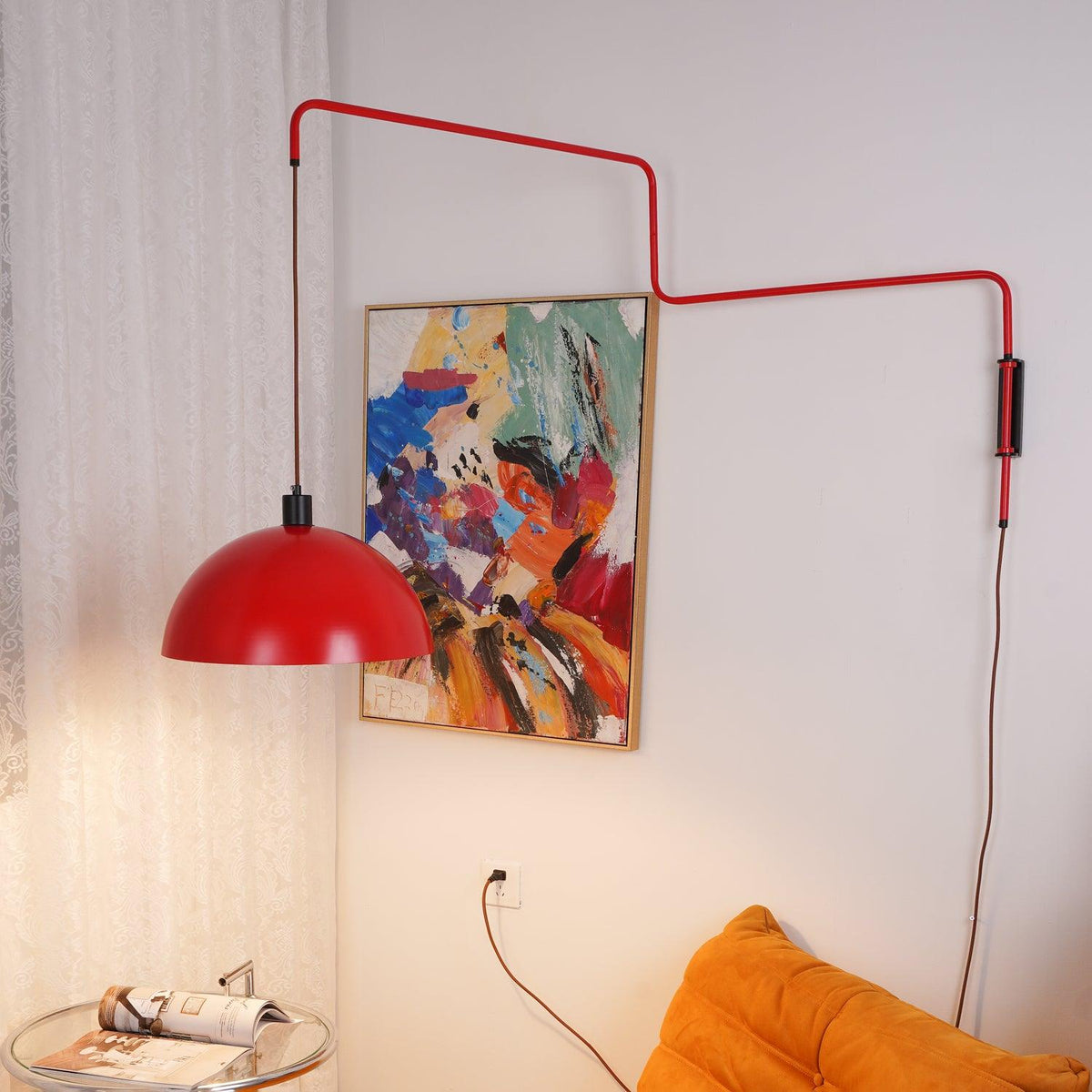 Elio Plug Inwall Lamp