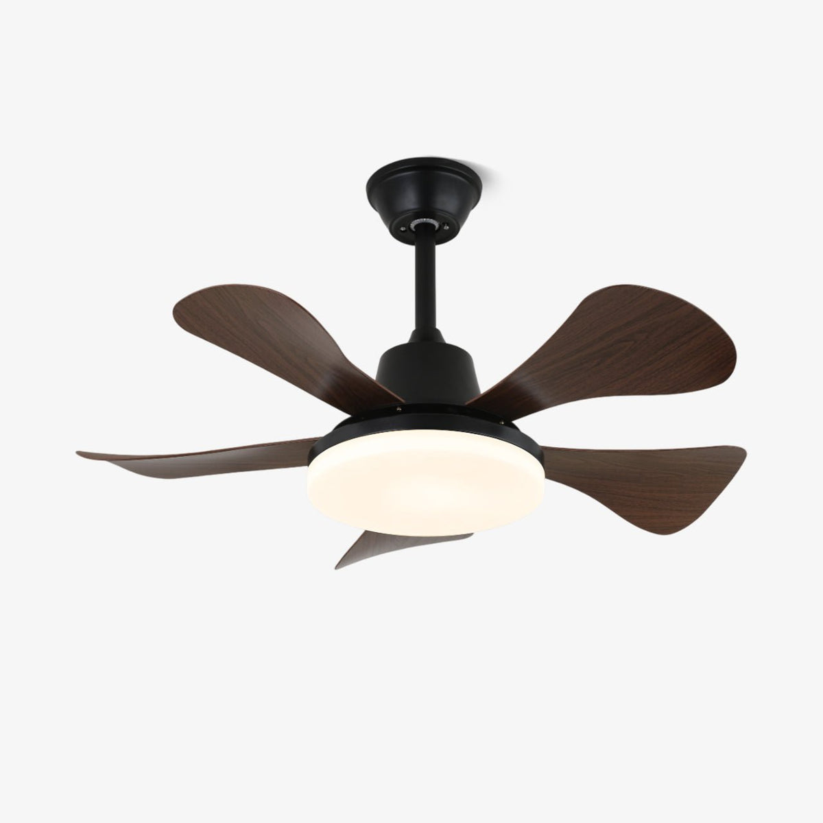 Eliza Contemporary Ceiling Fan Light with Integrated LED and Remote