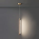 Elksdut Modern Walnut Wood LED Pendant Light for Kitchen Island and Dining Room