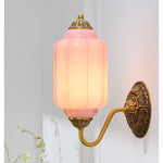 Elliot Glass Wall Sconce in Brass for Modern Interiors